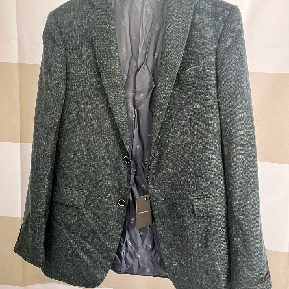 John Varvatos Charcoal Blazer